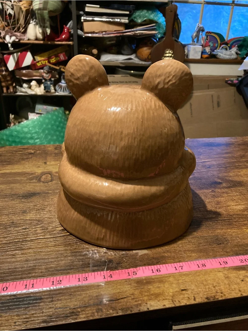 Vintage Treasure Craft bear cookie jar
